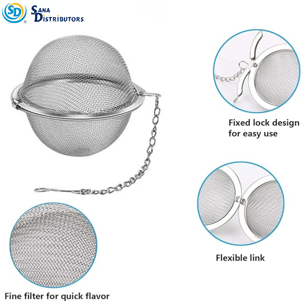 Stainless Steel Filterble Ball 2"