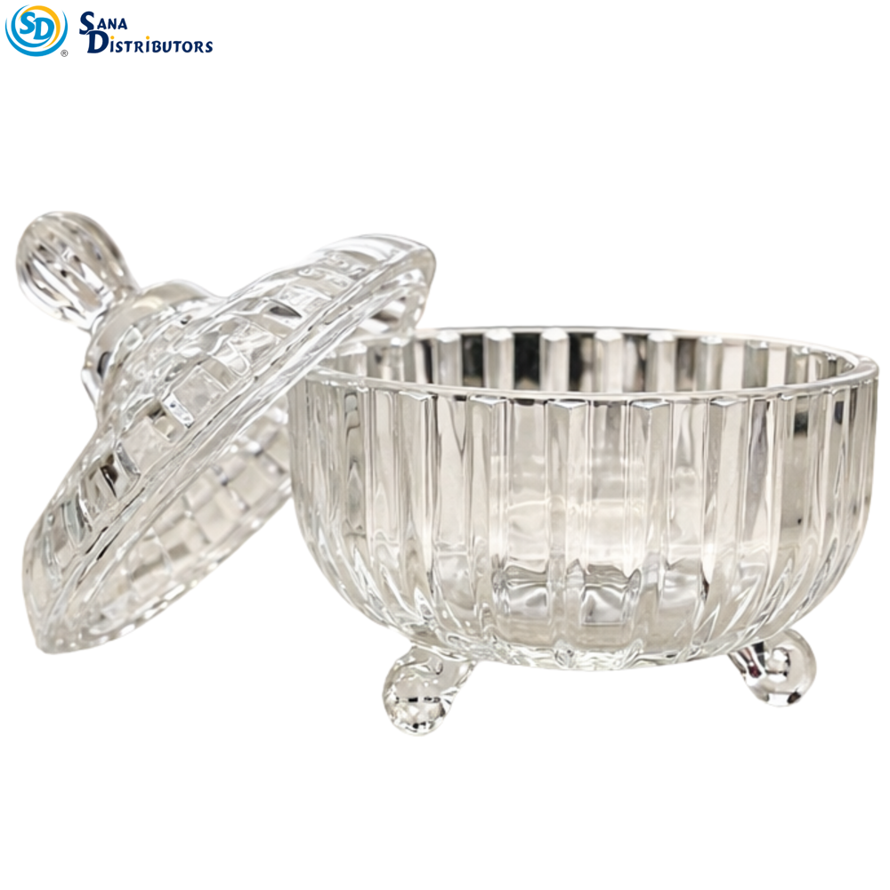 Glass Candy Dish 3"