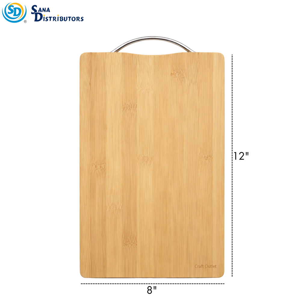 Bamboo Cutting Board 8"x12"