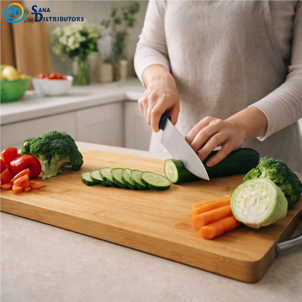 Bamboo Cutting Board 8"x12"