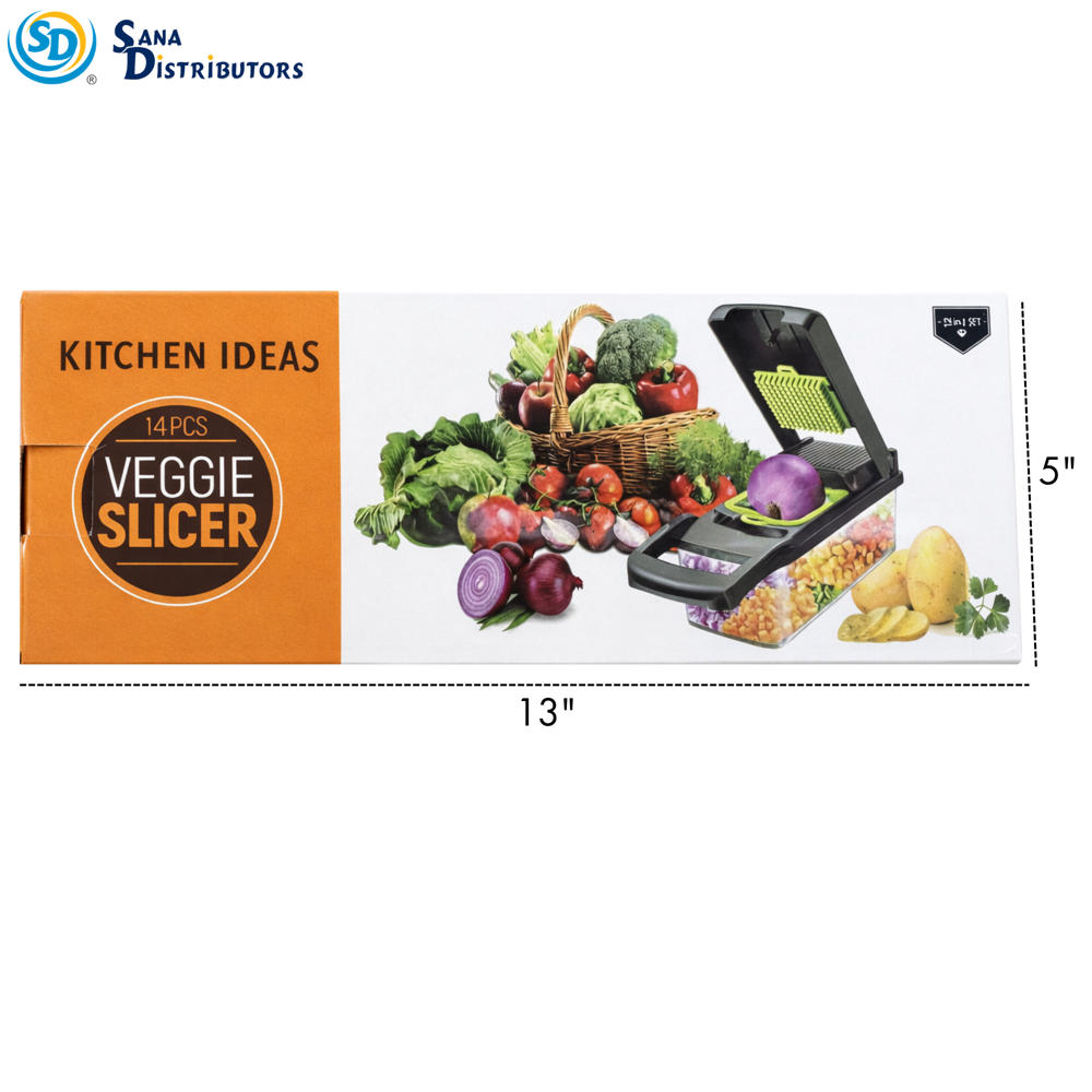 Vegetable Slicer 14pcs