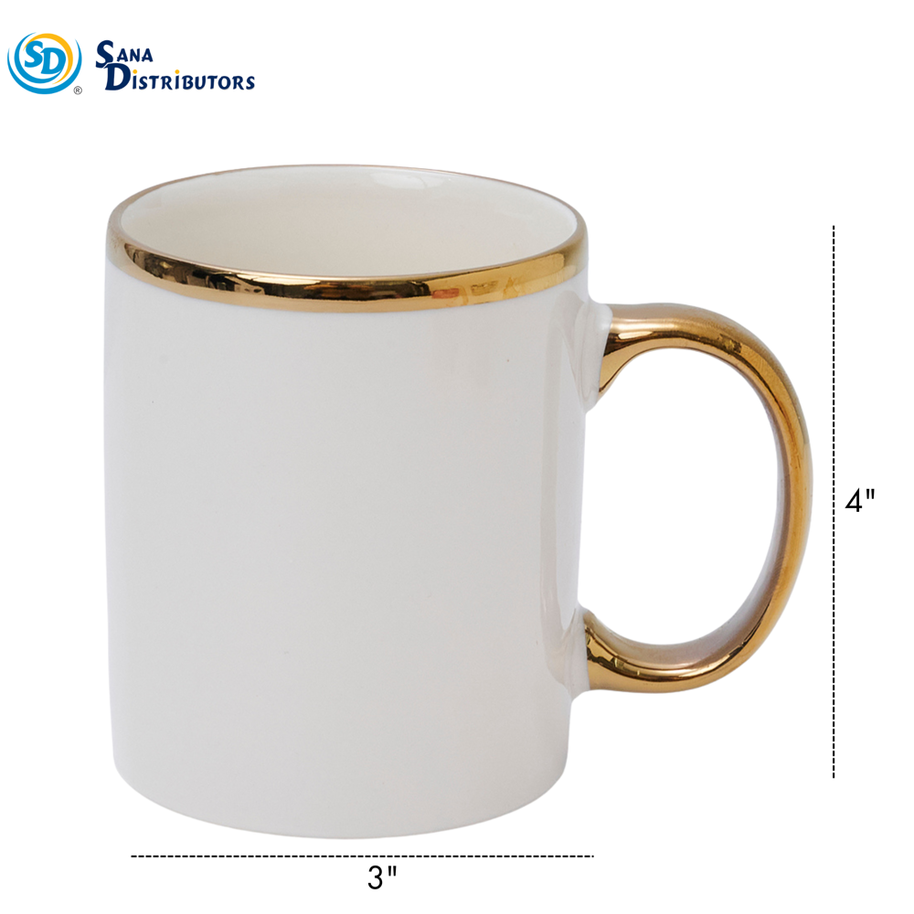 Porcelian Cup Ass.color 4"
