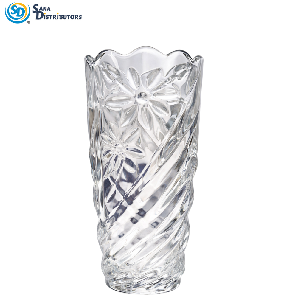 Glass Vase 10"