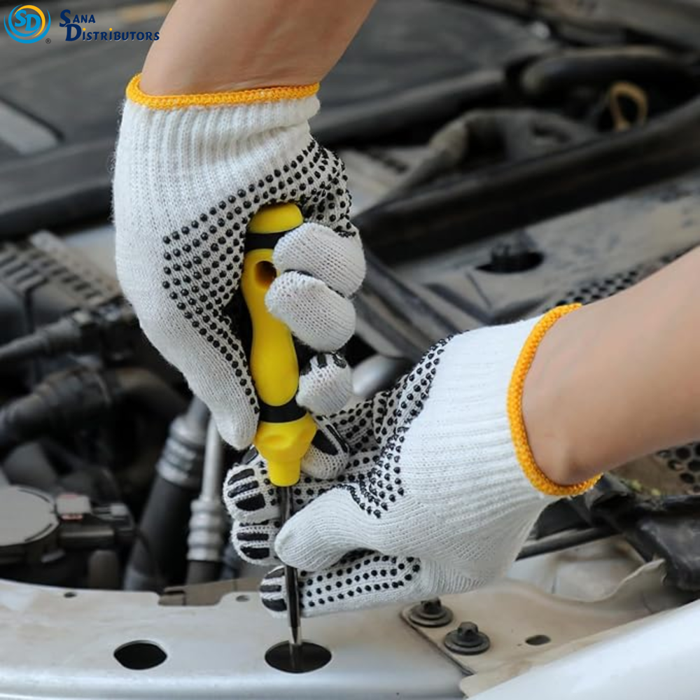 Working Gloves Dotted W/hook (1 Pair)