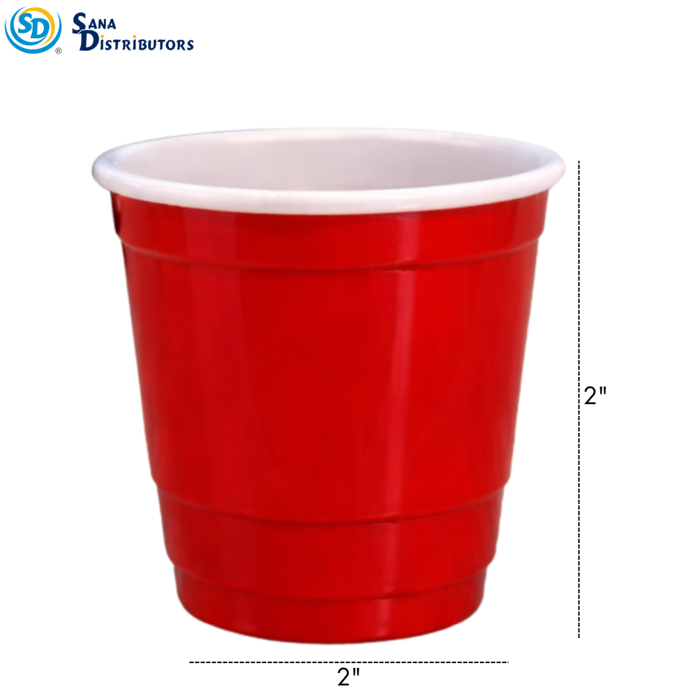 Plastic Shot Cups 2 oz 20pcs 2"