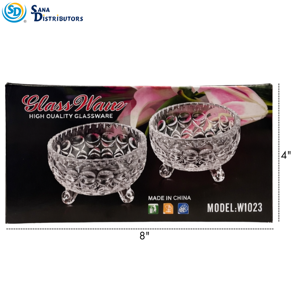 Glass Bowl Set 6pcs