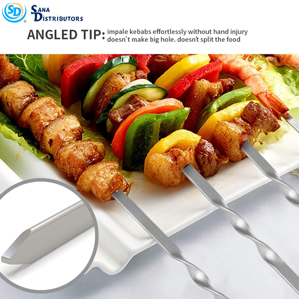 Bbq Skewers 18.5" 6pcs