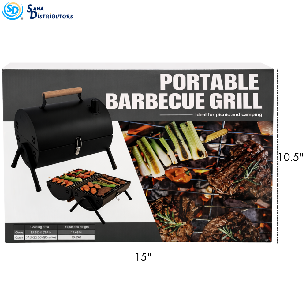 Portable Bbq Grill 10.5"x15"