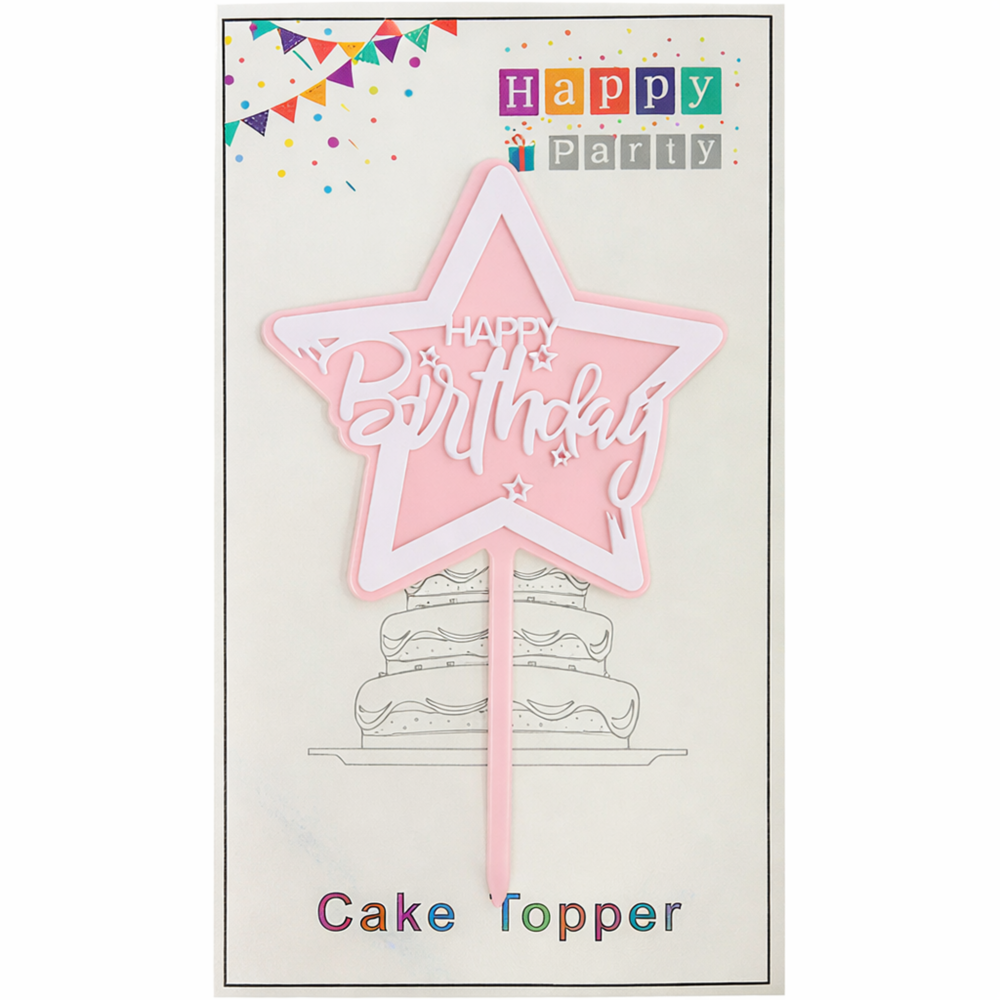 Cake Topper 6"