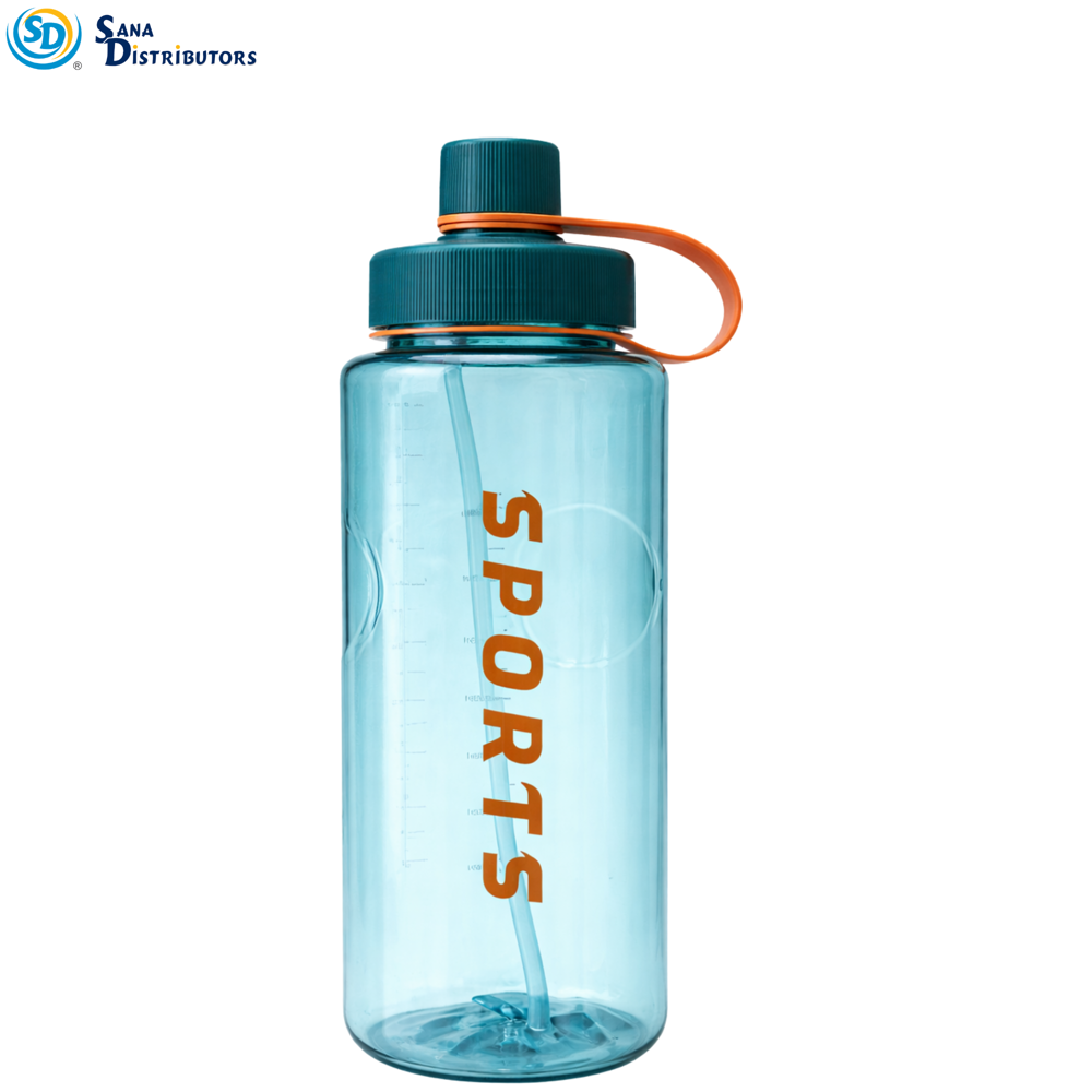 Plastic Water Bottle 2000 mL 13" Ass.colors