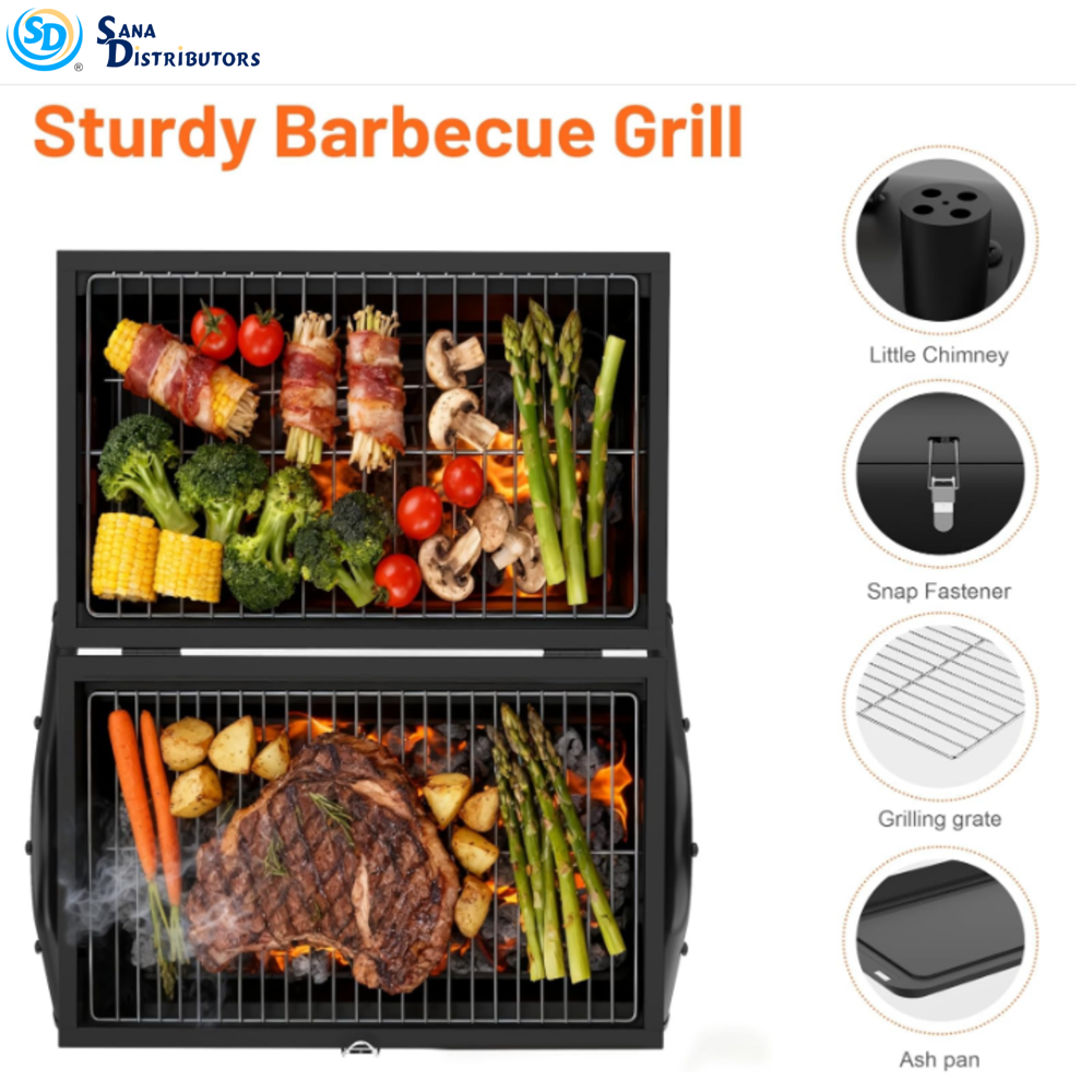 Portable Bbq Grill 10.5"x15"