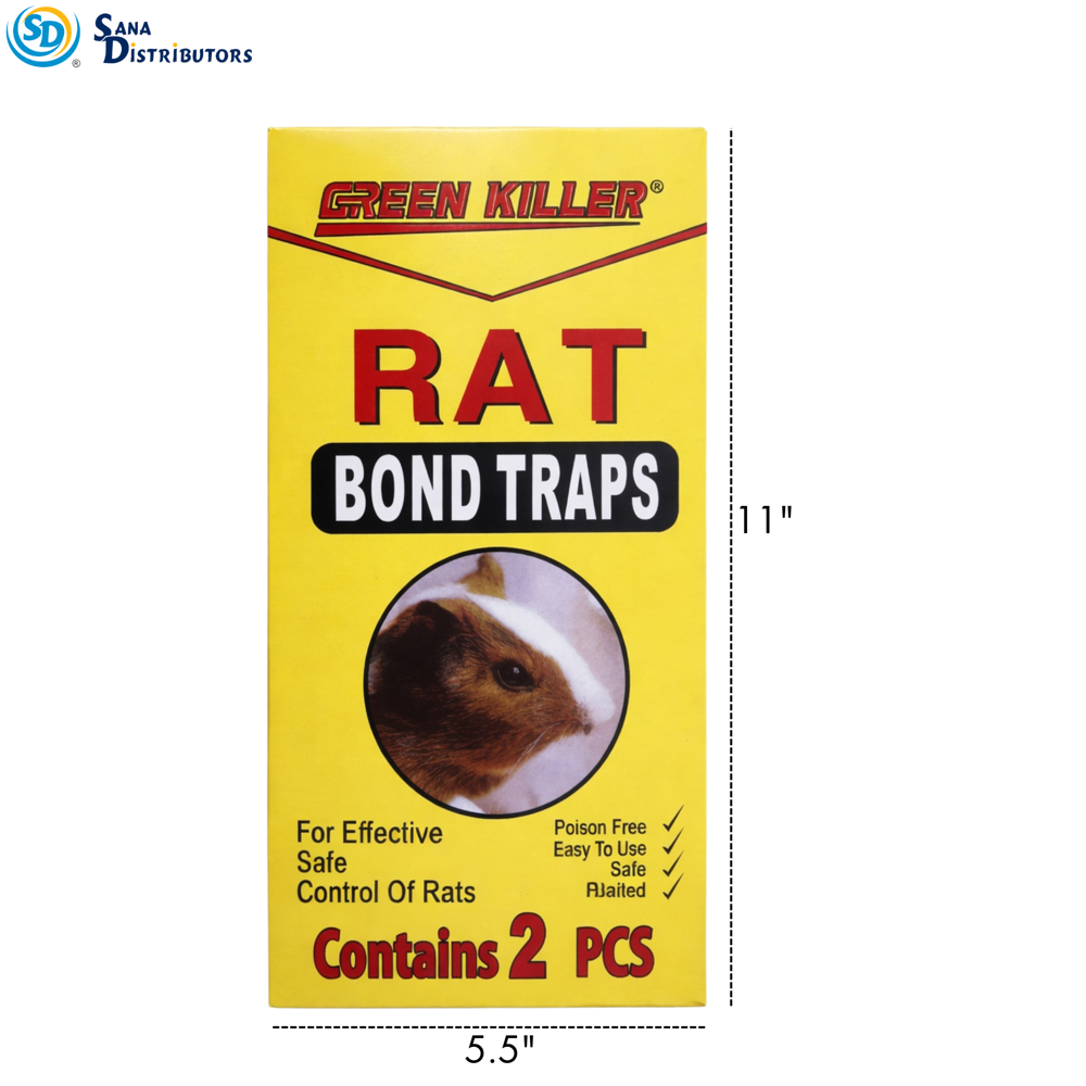Rat Glue Trap 11” 2pcs