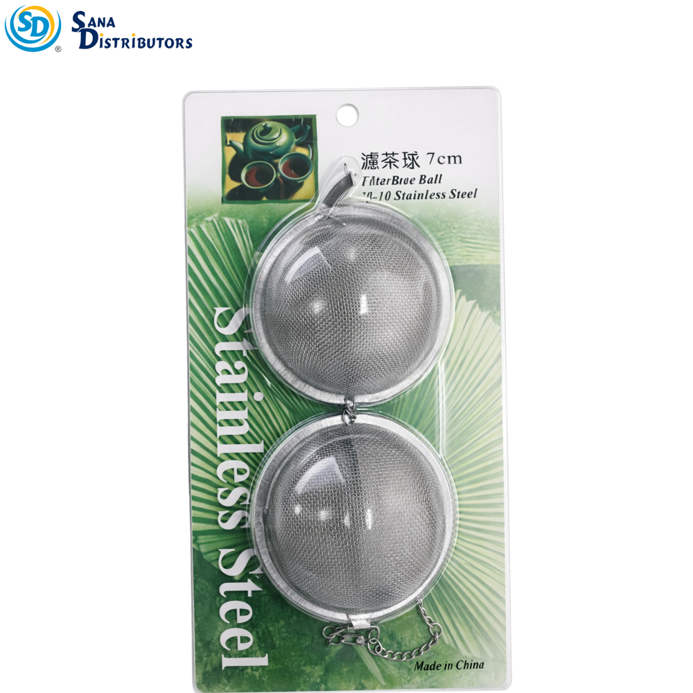 Stainless Steel Filterble Ball 3"