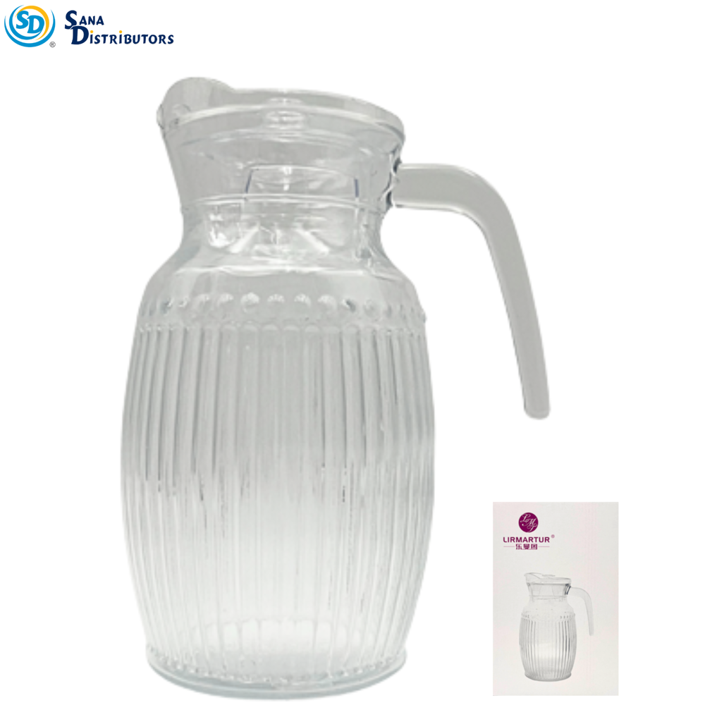 Glass Jug 2000 mL 9"