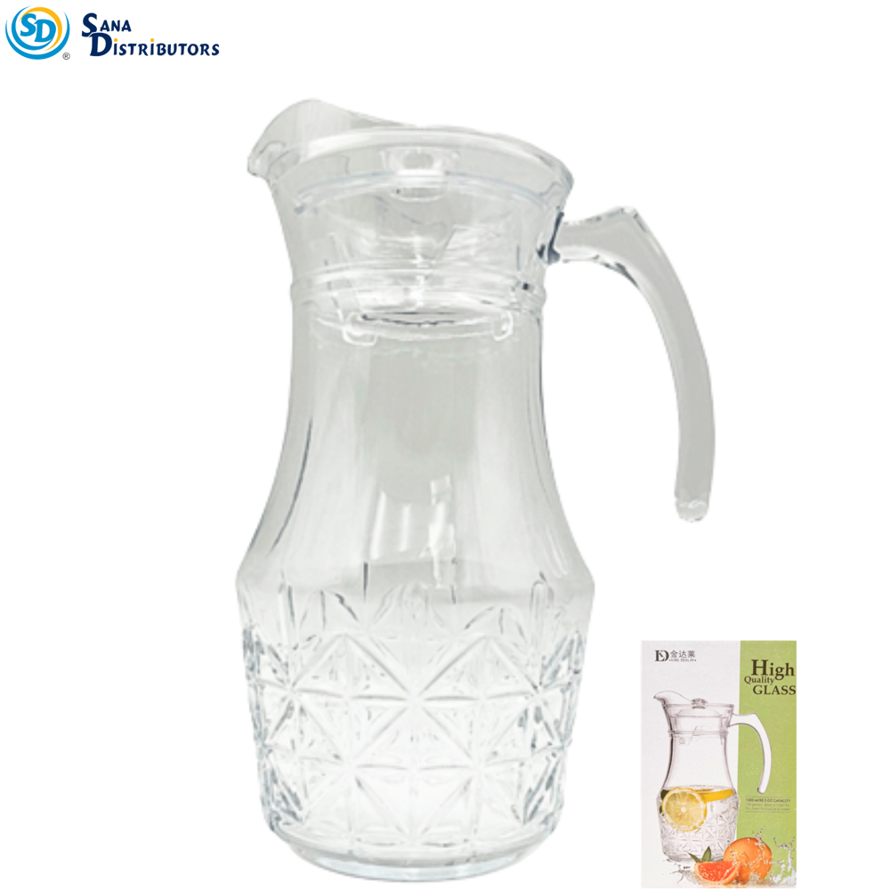 Glass Jug 1500 mL 9"