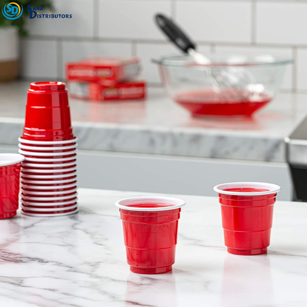 Plastic Shot Cups 2 oz 20pcs 2"