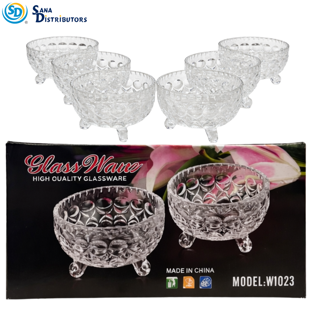 Glass Bowl Set 6pcs