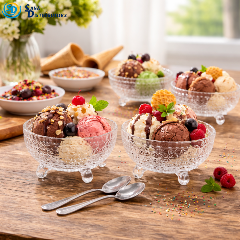 Glass Bowl Set 6pcs