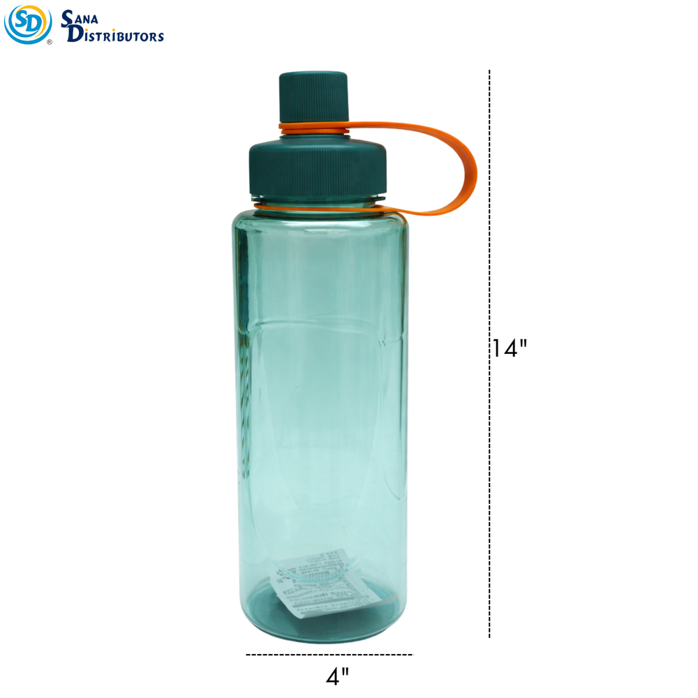 Plastic Water Bottle 2000 mL 13" Ass.colors