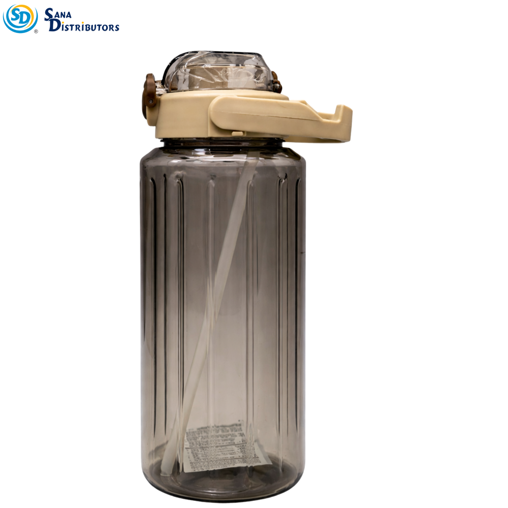 Plastic Water Bottle 2000 mL 11" Ass.colors