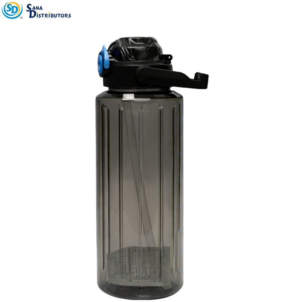 Plastic Water Bottle 2000 mL 11" Ass.colors