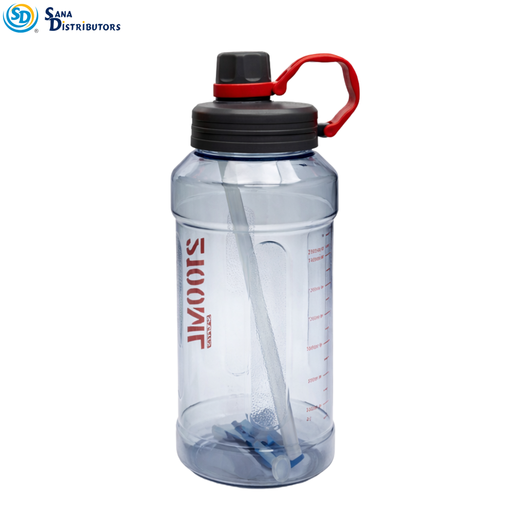 Plastic Water Bottle 2100 mL 11" Ass.colors