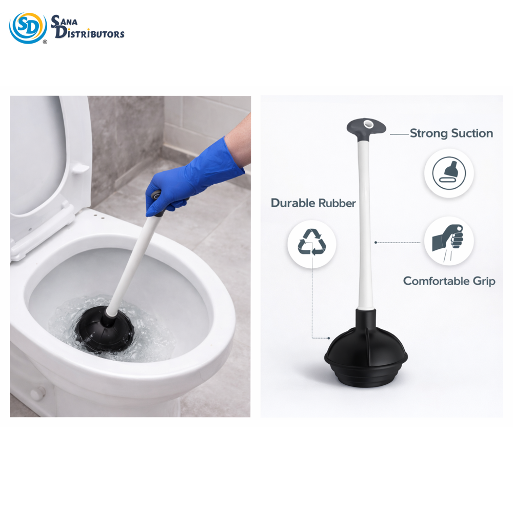 Plunger with Plastic Handle 20"