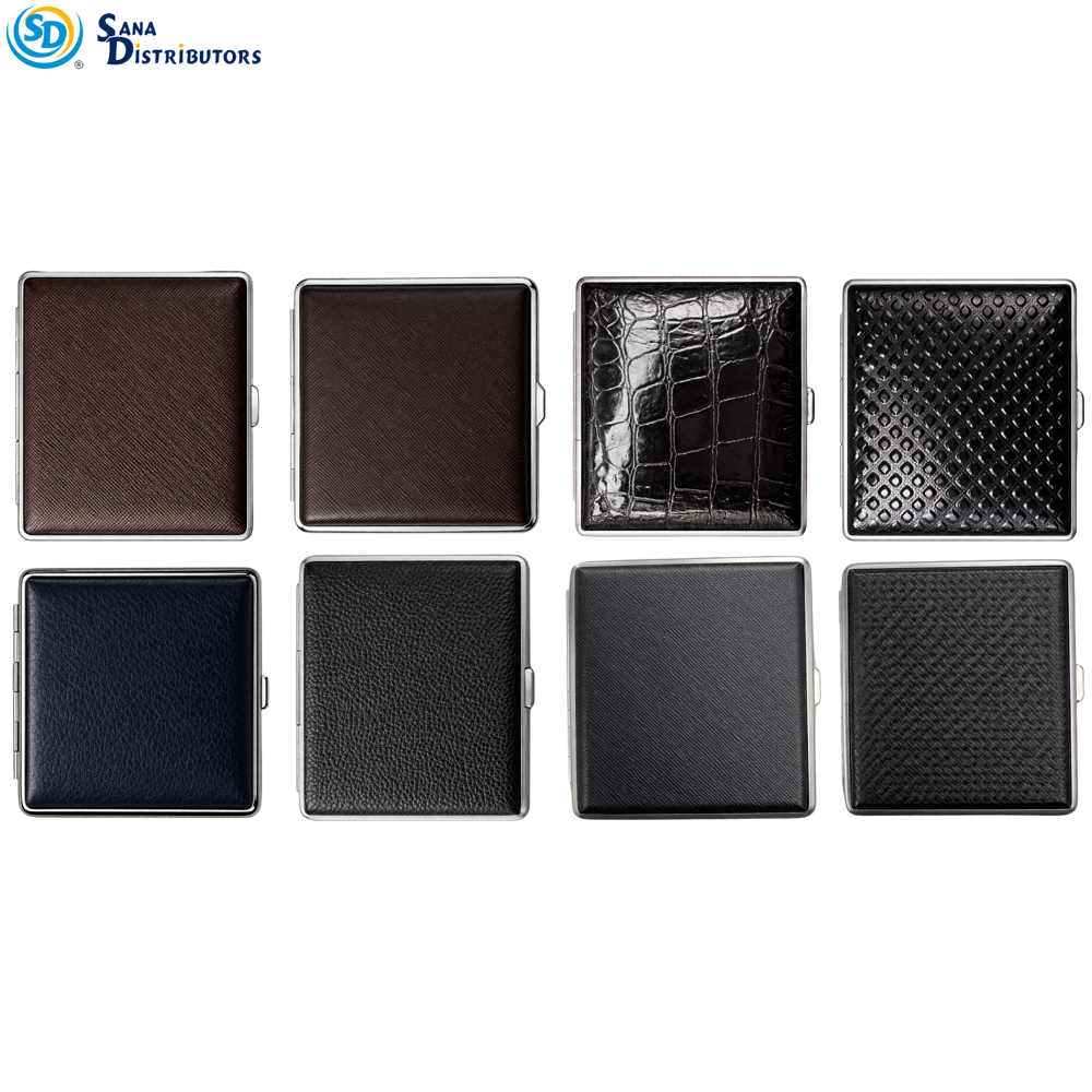 Metal Cigarette Case 12pcs Ass.color 8"x6"x4" ($35.88 for 12 Pcs)