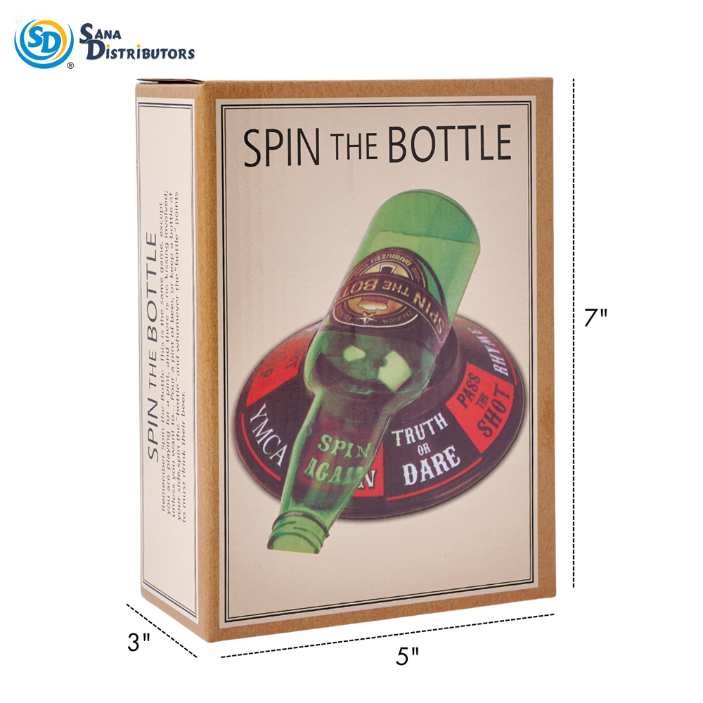 Spin the Bottle Game 5"x3"x7"