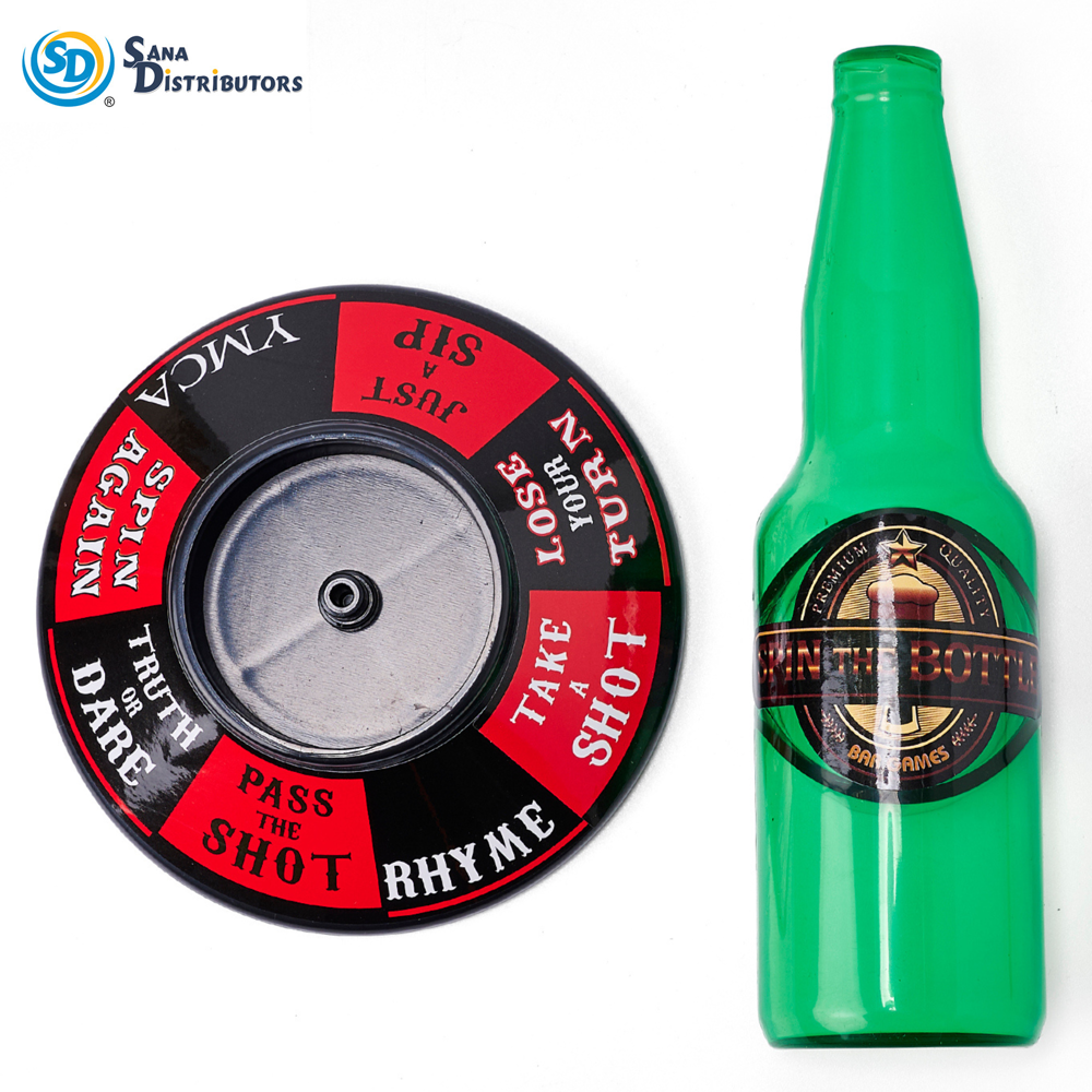 Spin the Bottle Game 5"x3"x7"