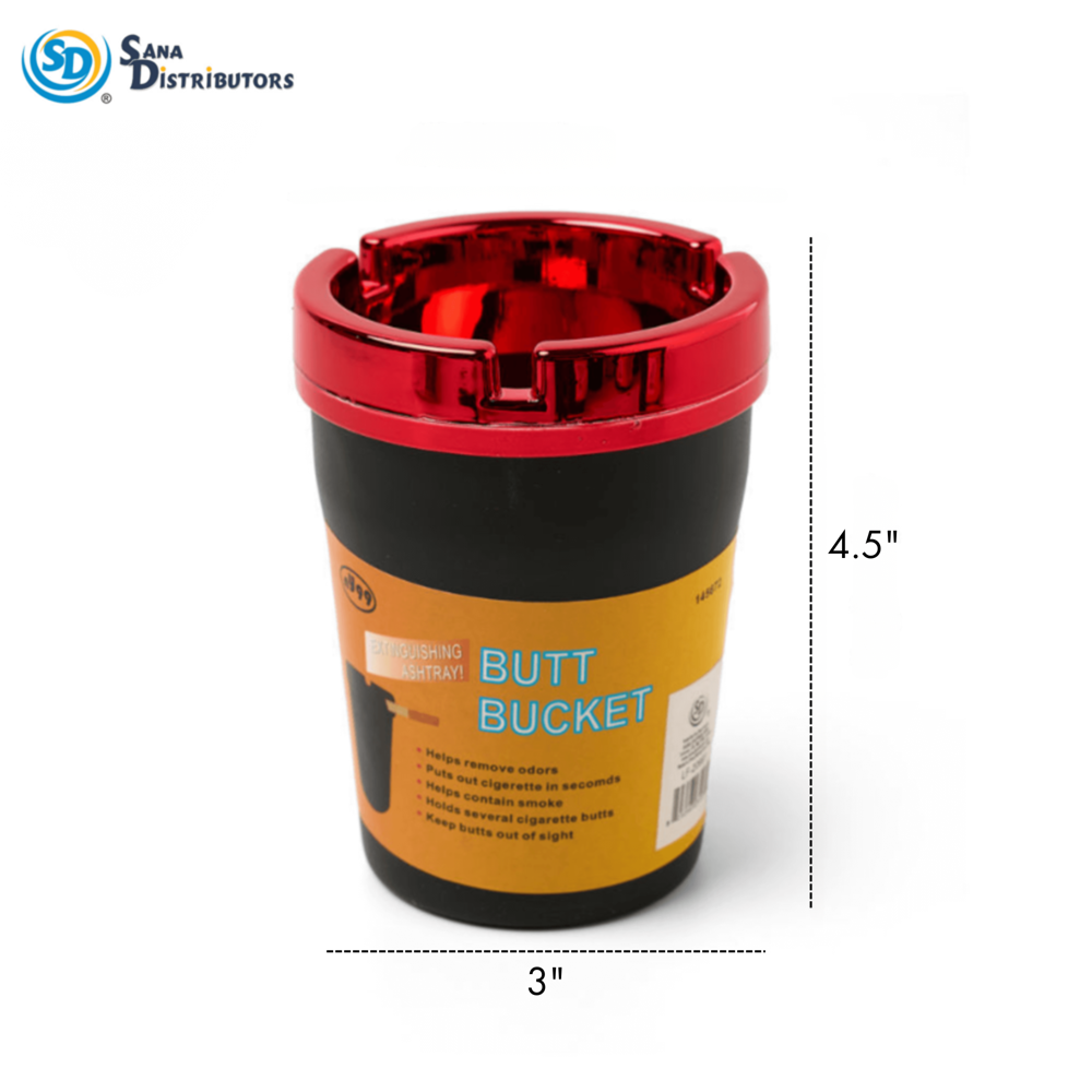 Jumbo Butt Bucket Metallic Colours - 4.3"x3" ($15.48 for 12pcs)