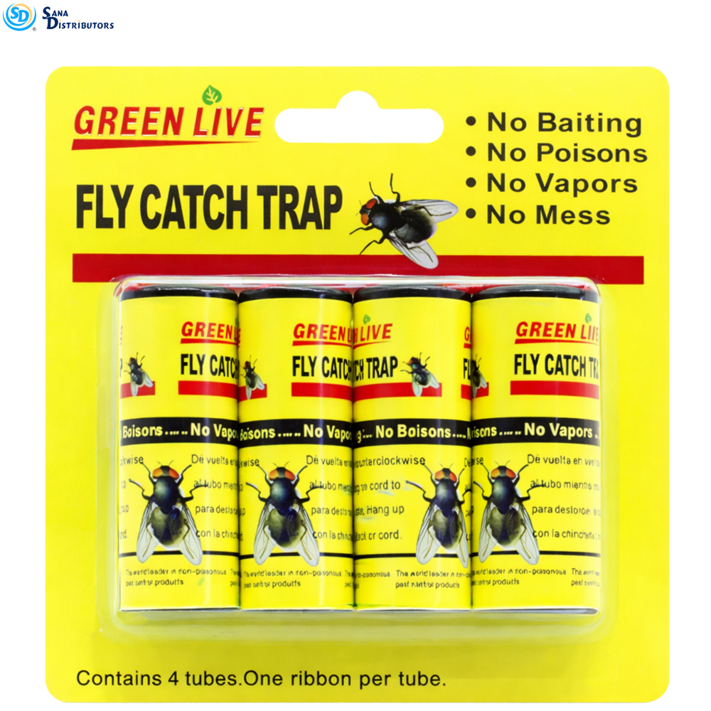 Fly Catcher 4pcs 11"x5" ($16.56 for 24 Pcs)
