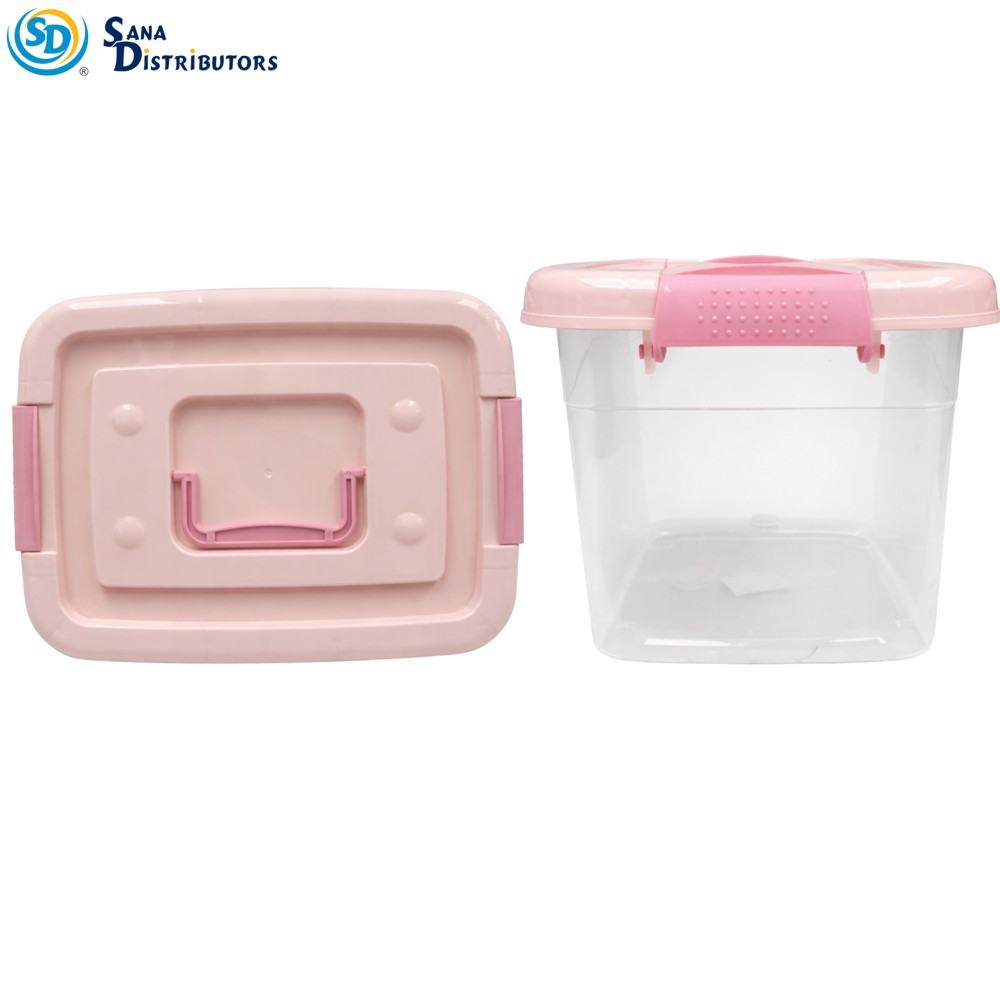 Plastic Container 7"x6"x11.8" Ass.colors