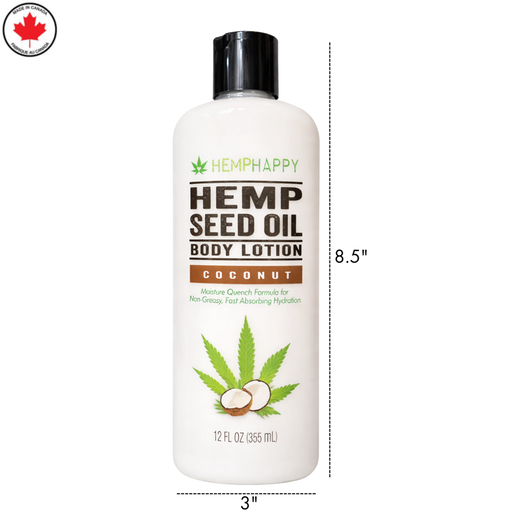 Hemp Body Lotion Coconut 355 mL