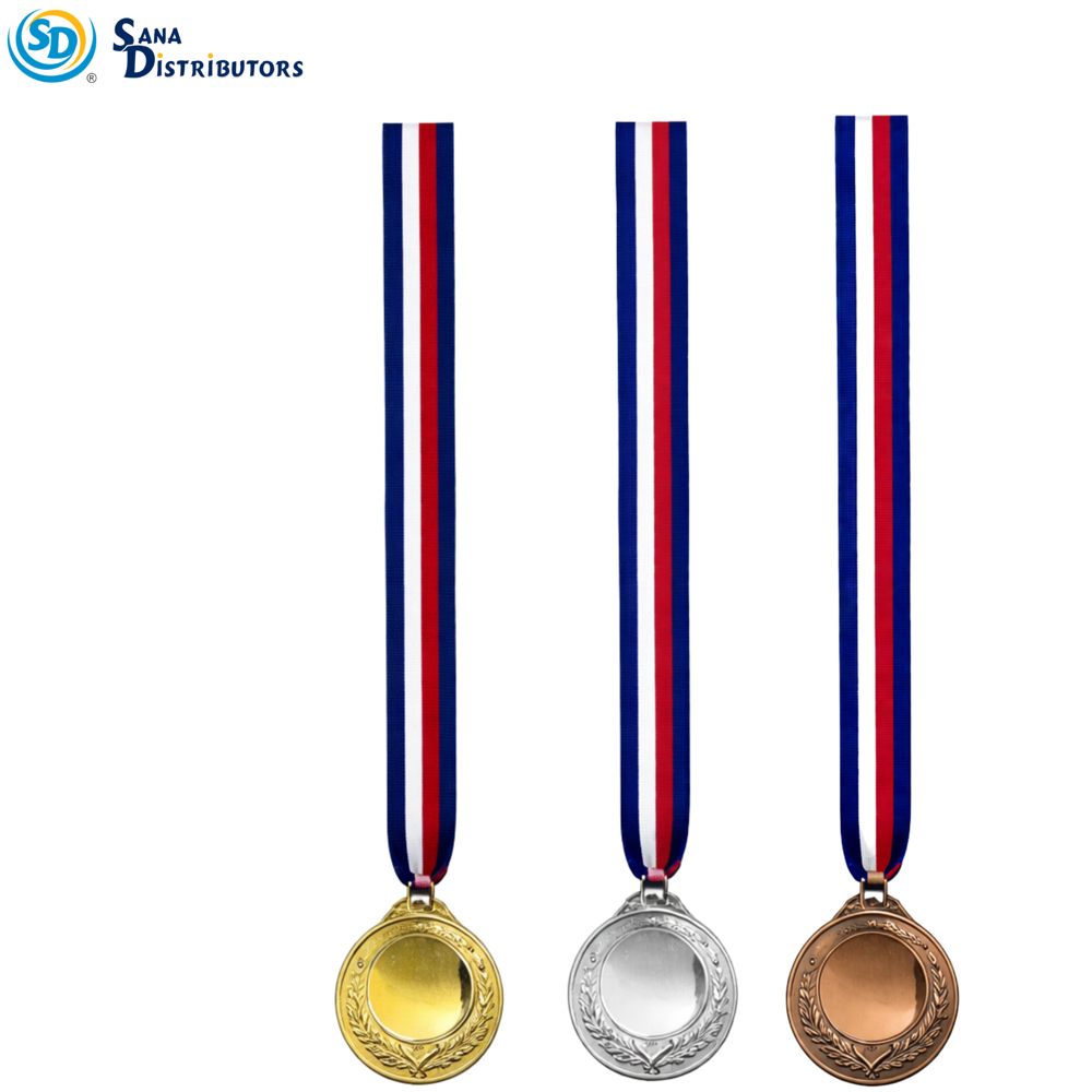 Medal Gold/silver/bronze Ass.colors ($3.75 for 3pcs