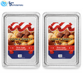 Aluminum Cookie Sheet Tray 2pcs 16"x11.2"x0.7" ($0.49 per Pc)