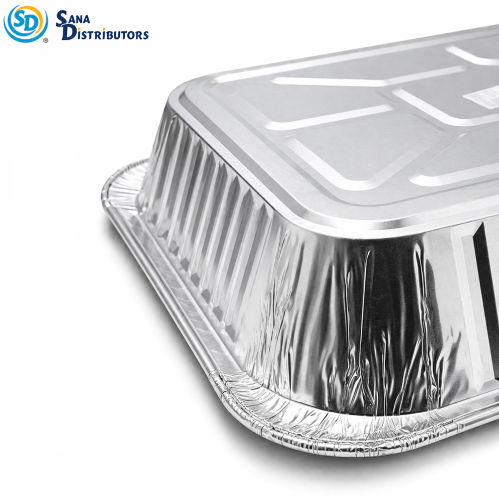 Aluminum Foil Cookie Sheet Pan [17" x 12.5" x3"]