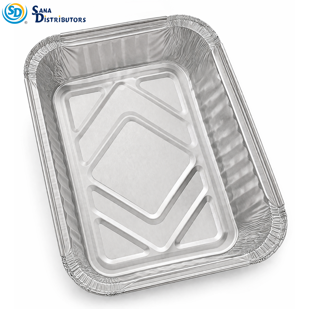 Aluminum Foil Storage Pans 6pcs [9" x 7" x 2"] ($0.33 per Pc)