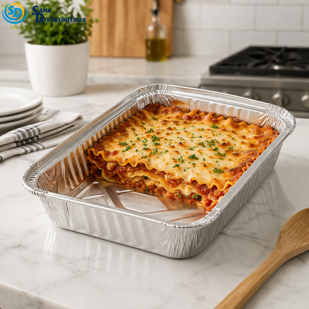 Aluminum Foil Storage Pans 6pcs [9" x 7" x 2"] ($0.33 per Pc)