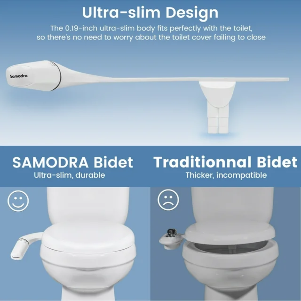 Samodra Ultra Slim Bidet