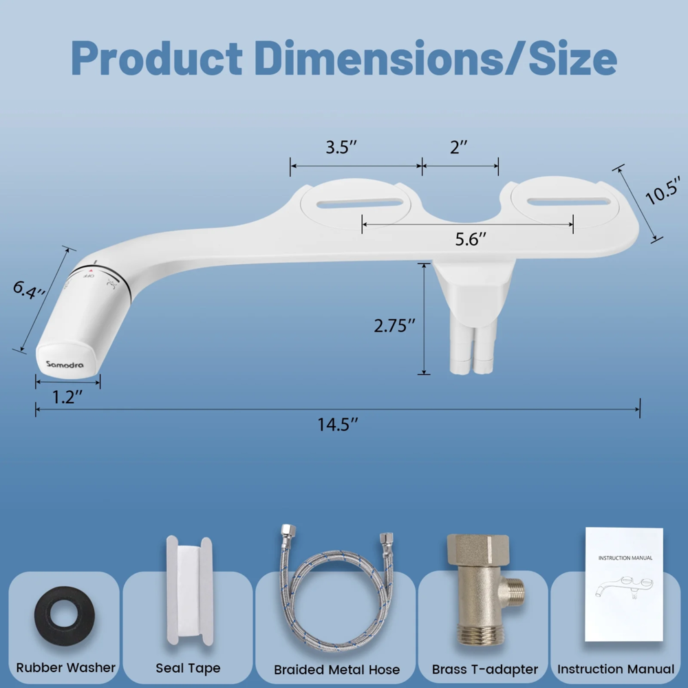 Samodra Ultra Slim Bidet