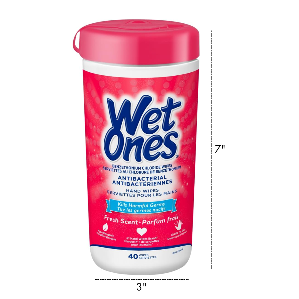 Wet Ones Fresh Scent Hand Wipes 40pcs ($23.94 for 6pcs) [exp:11/27]