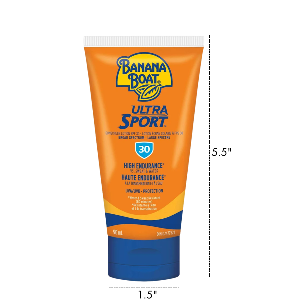 Banana Boat Sunscreen Lotion spf30 90 mL ($71.88 for 12pcs) [exp:08/28]