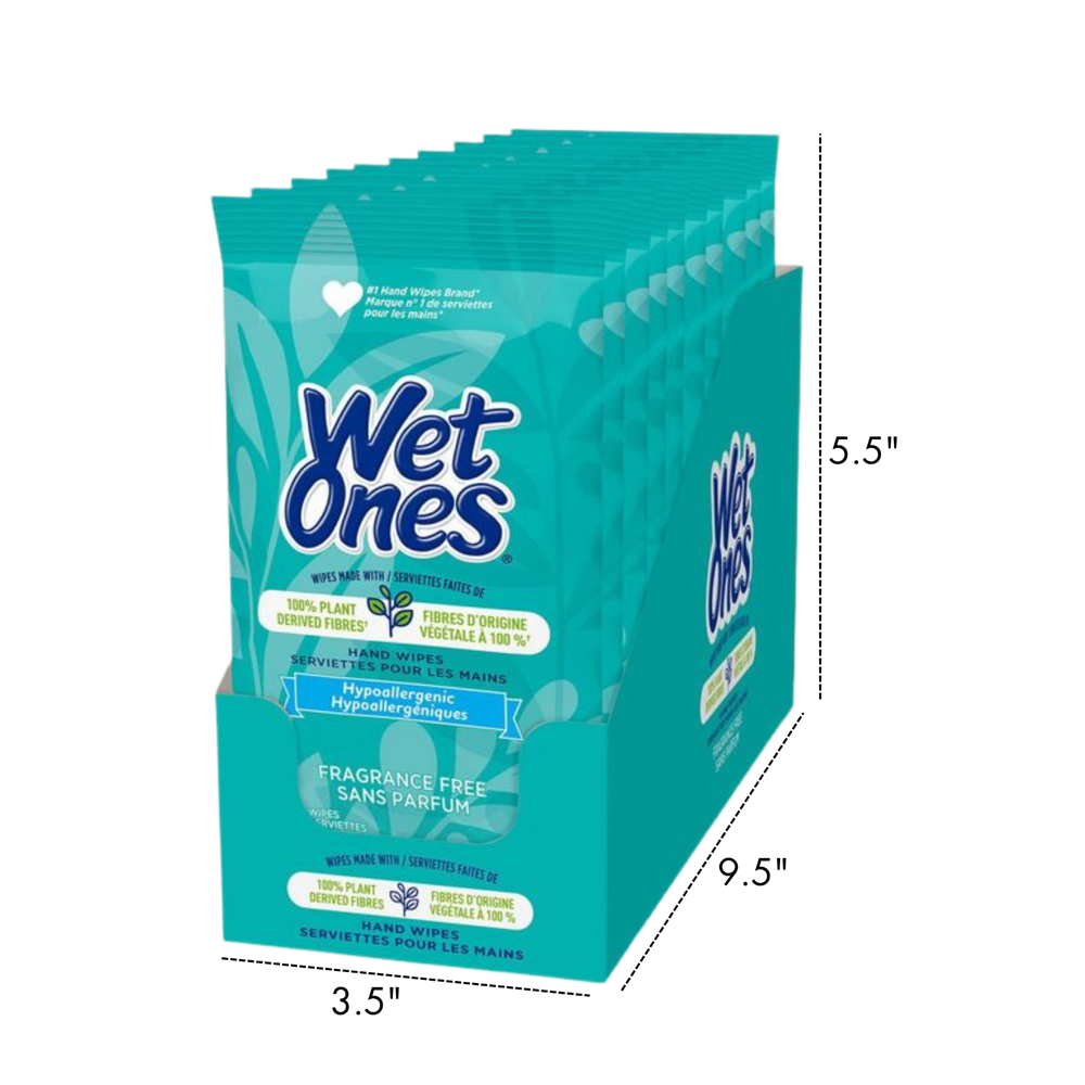 Wet Ones Fragrence Free Hand Wipes ($23.88 for 12pcs