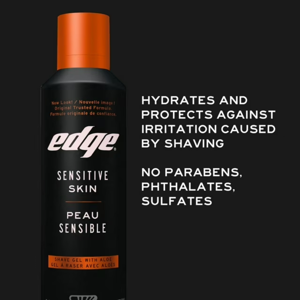 Edge Sensitive Skin Men's Shave Gel 198 g