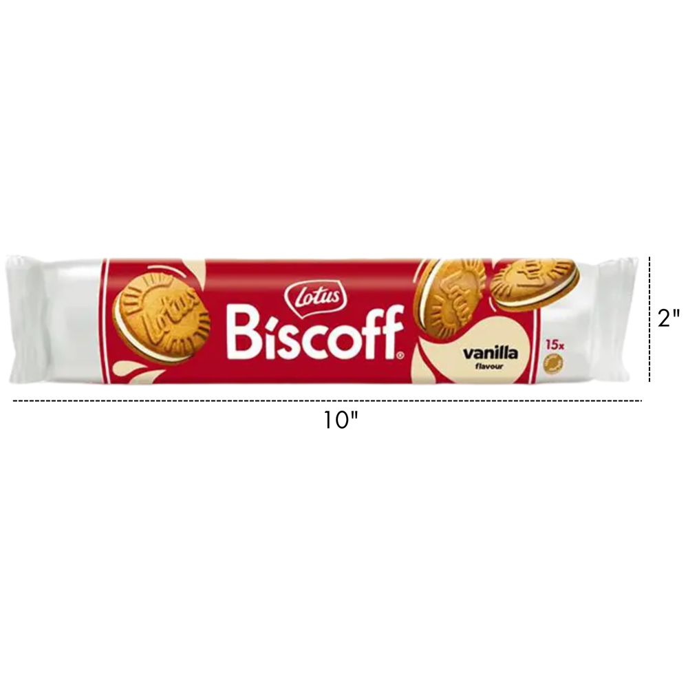 Lotus Biscoff Vanilla 150 g 9pcs ($3.99 per Unit [Exp: ]