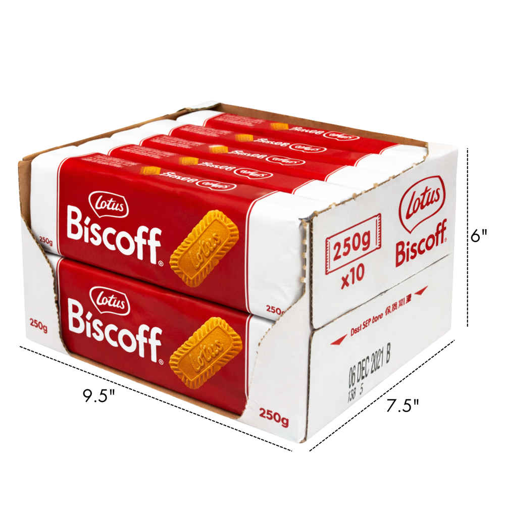 Lotus Biscoff Biscuit 250 g 10pcs ($3.99 per Unit) [Exp: )