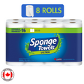 Sponge Towels Ultra 2ply 8 =16 Rolls