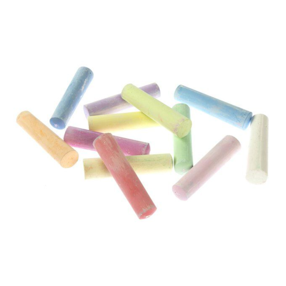 Jumbo Chalk 4"x1" 15pcs