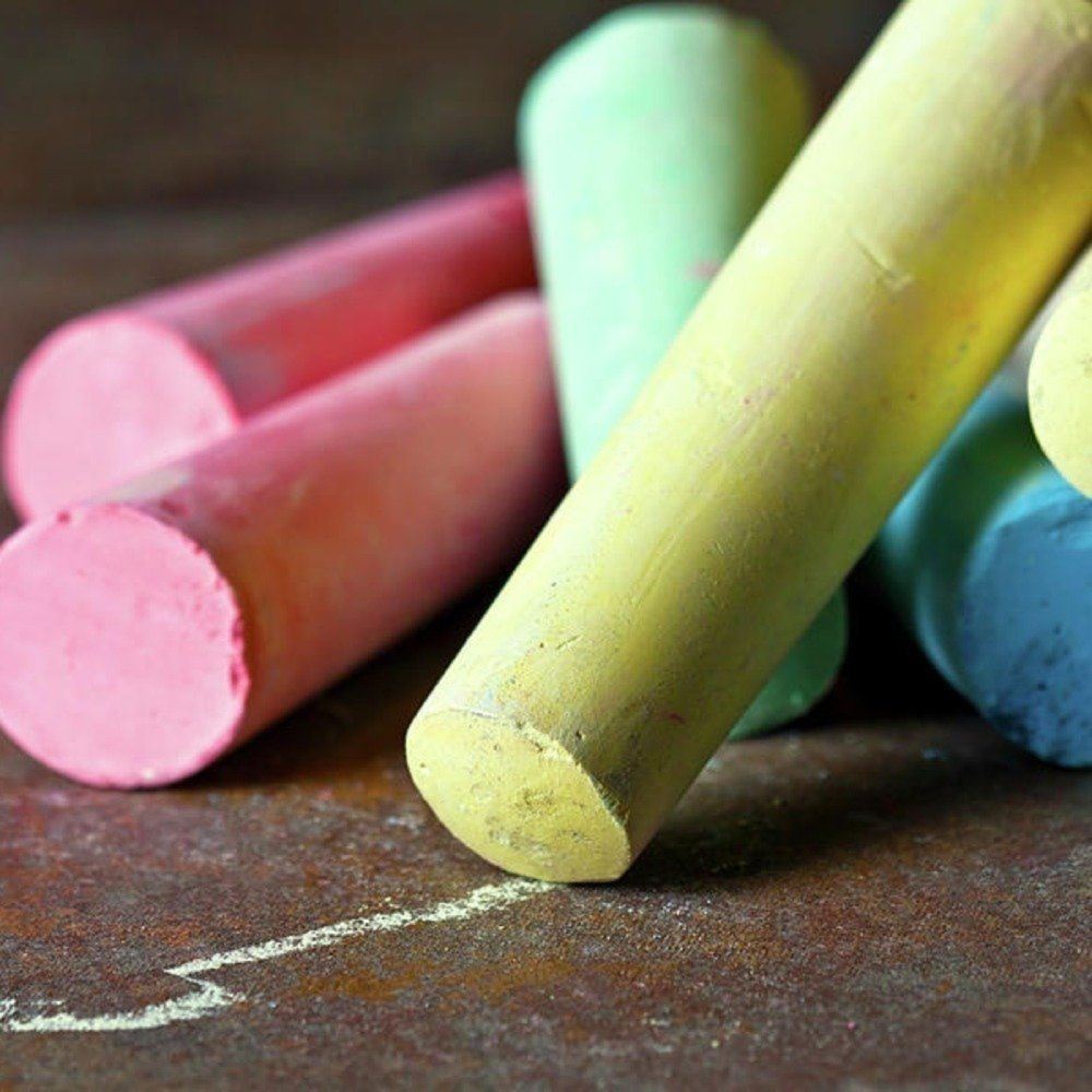 Jumbo Chalk 4"x1" 15pcs